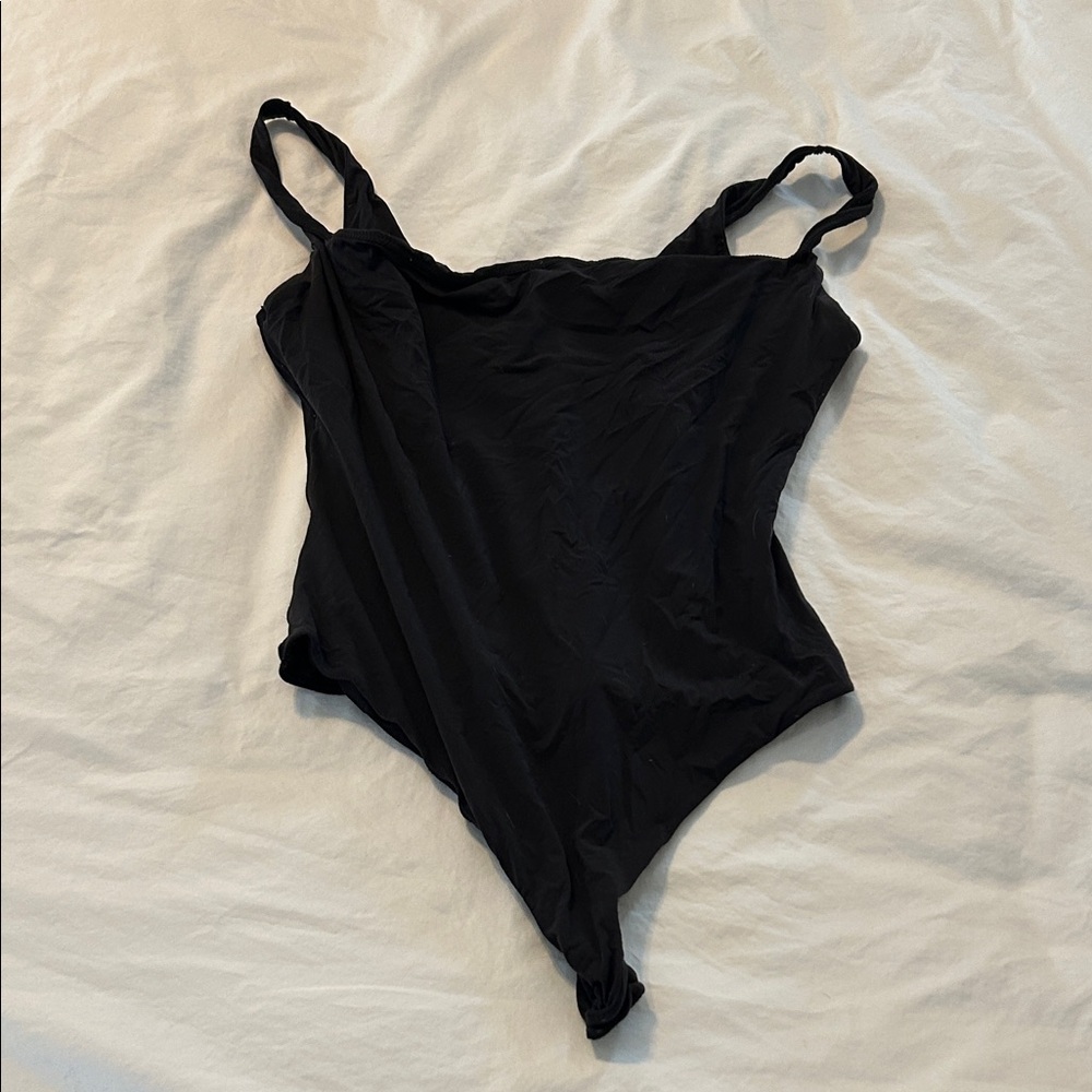 SKIMS Classic Black Bodysuit